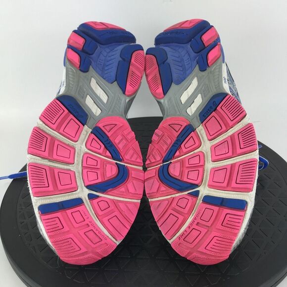 Asics GT-1000 Gray/Blue/Pink Athletic Running Shoes T3R6N Women's Size 6 - Picture 10 of 12